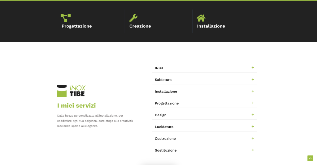 Inoxtibe 5 Inoxtibe siti web ecommerce