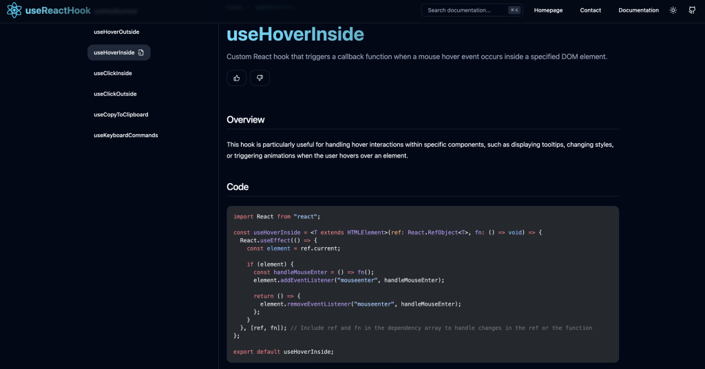 useReactHook 1 react